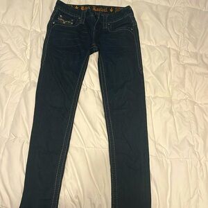 Rock revival, size 25, dark blue